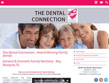 Tablet Screenshot of dentalconnectionkb.com